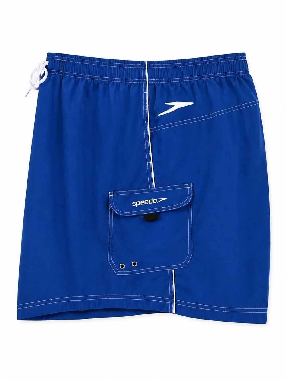 Speedo Blue Swim Trunks Board Shorts Men’s Mesh Lined Beach